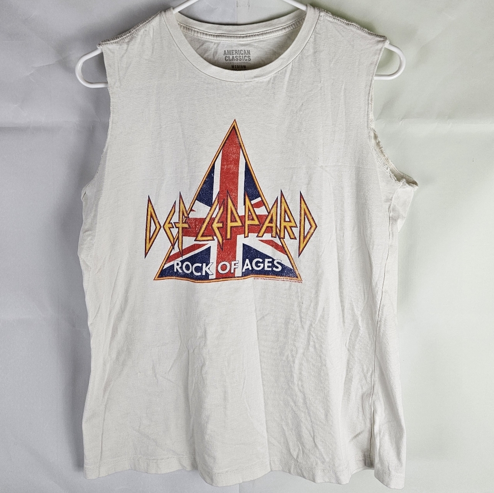 Def Leppard Rock of Ages American Classics Tank Top Size M | Rock Spring Summer